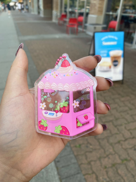 Strawberry Whip Crane Game Shaker