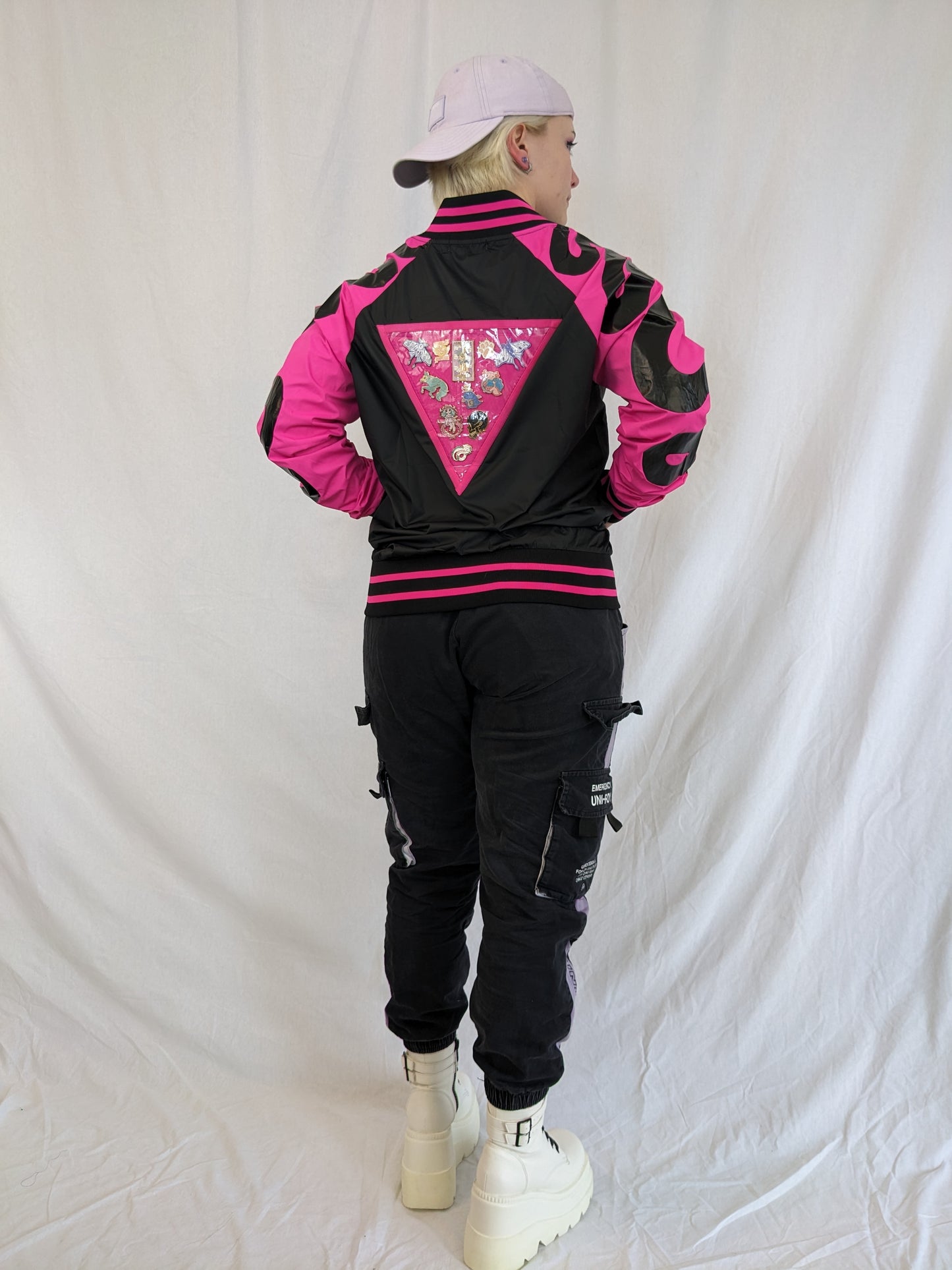 Pink Biohazard Ita Jacket