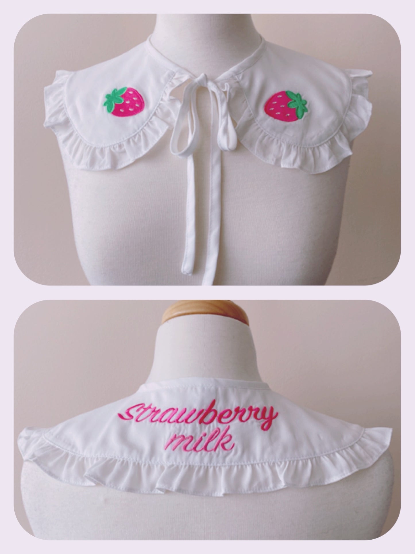 Strawberry Milk Collar