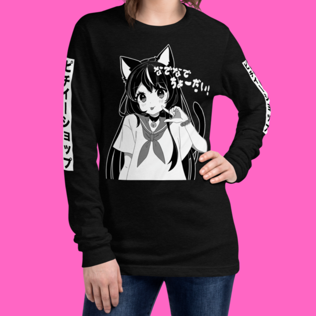 Chie Long Sleeve Tee (Black)