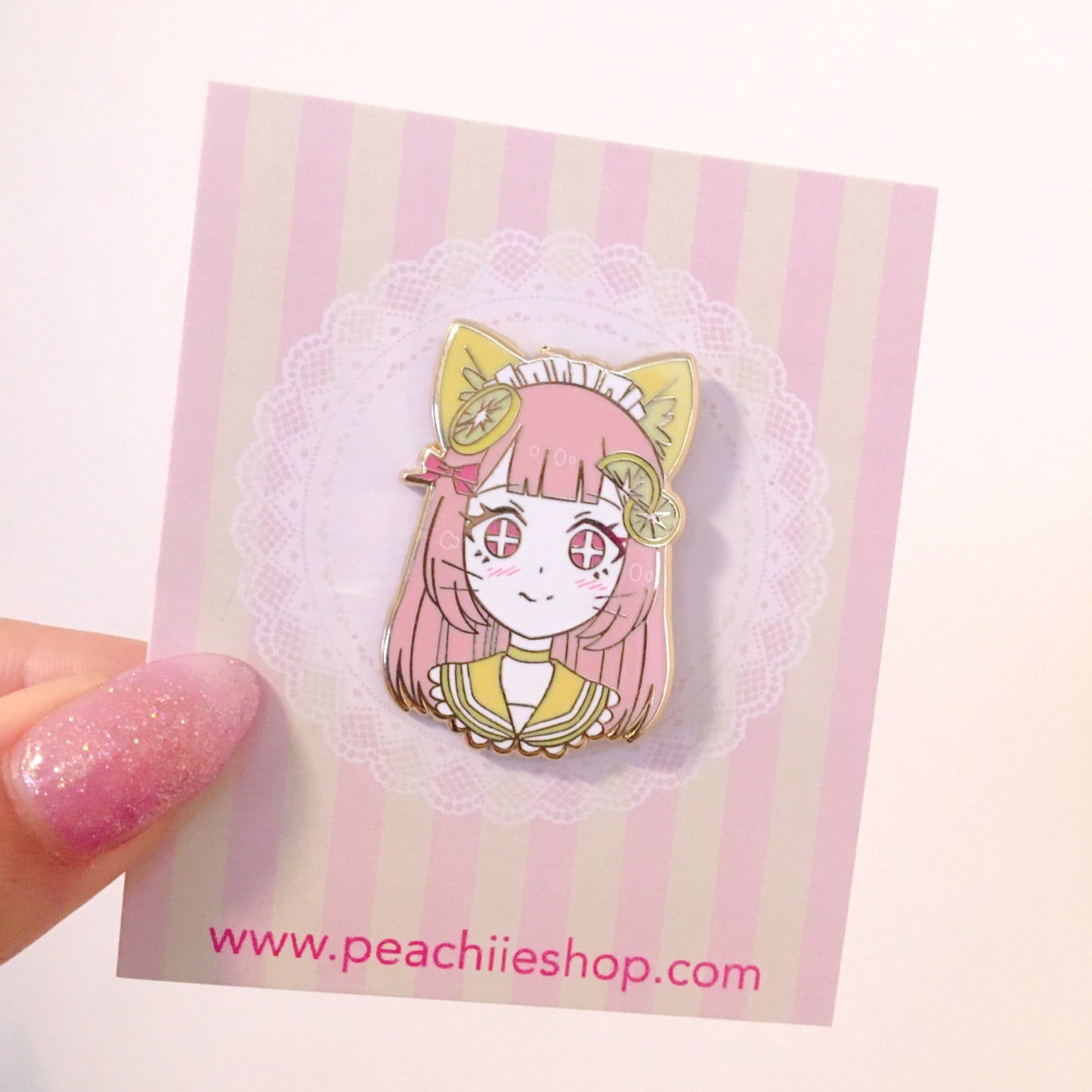 Fruity Cutie Hard Enamel Pins - peachiieshop