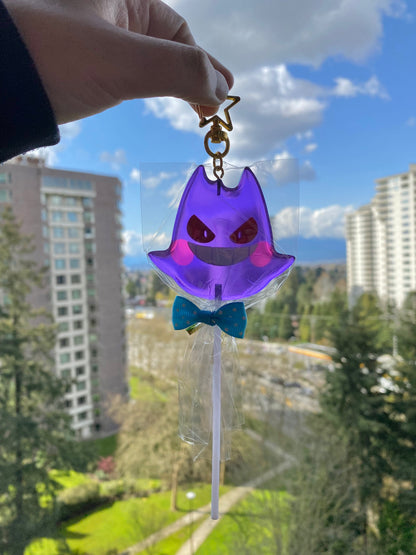 Ghost Lollipop Charms