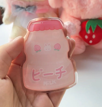 Milky Bottle Phone Grips