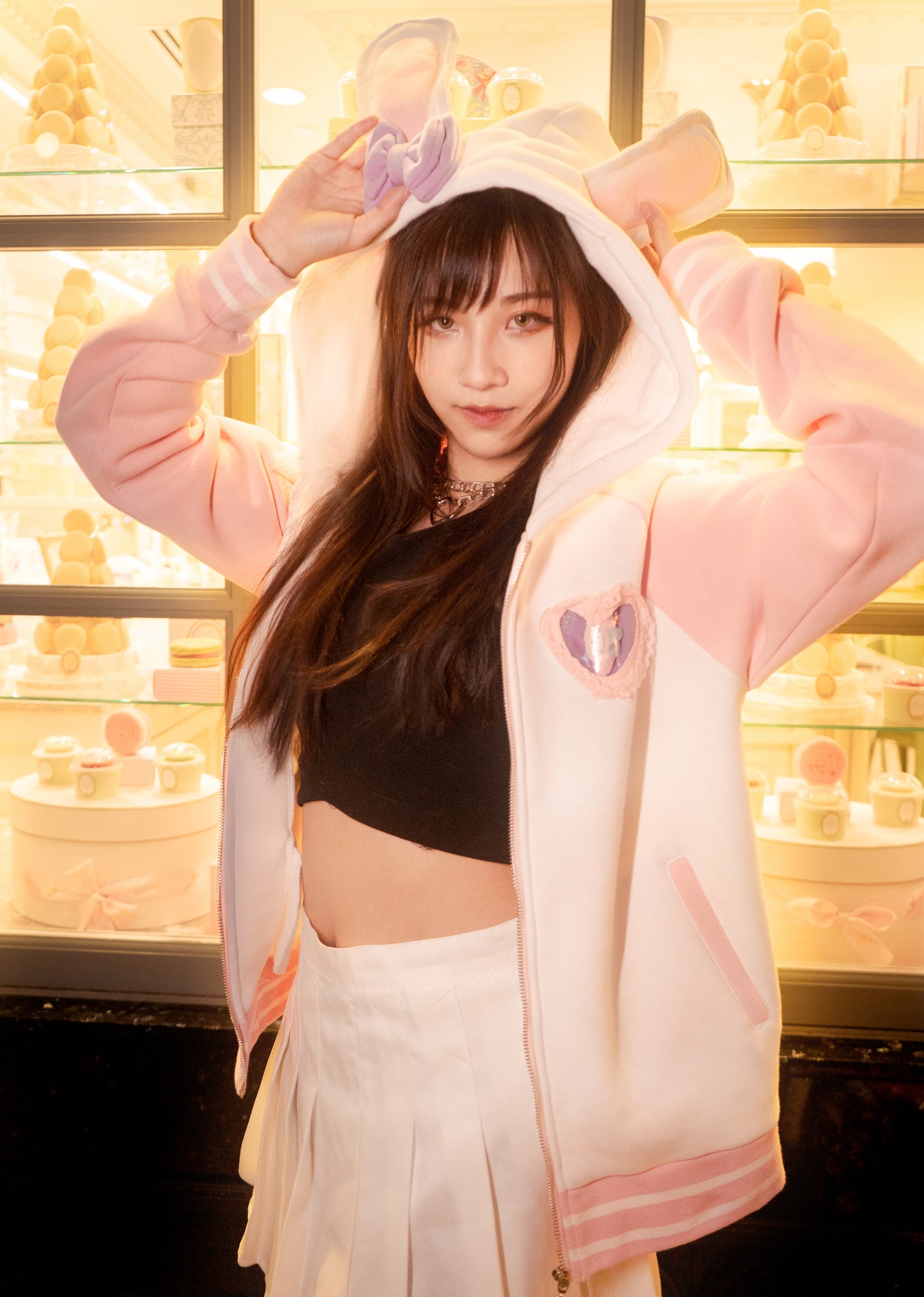 Pastel Bunny Ita Jacket