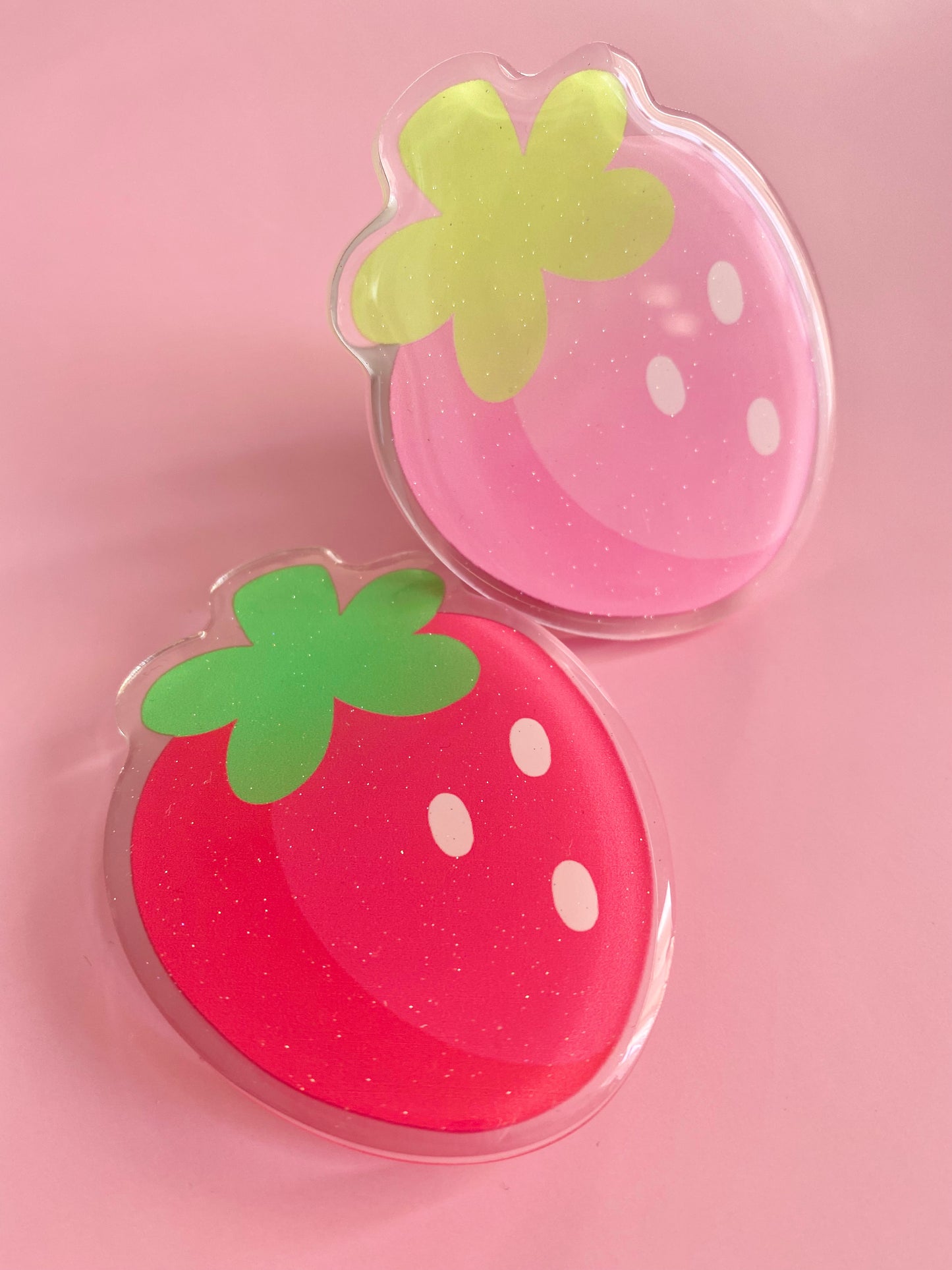 Strawberry Phone Grips