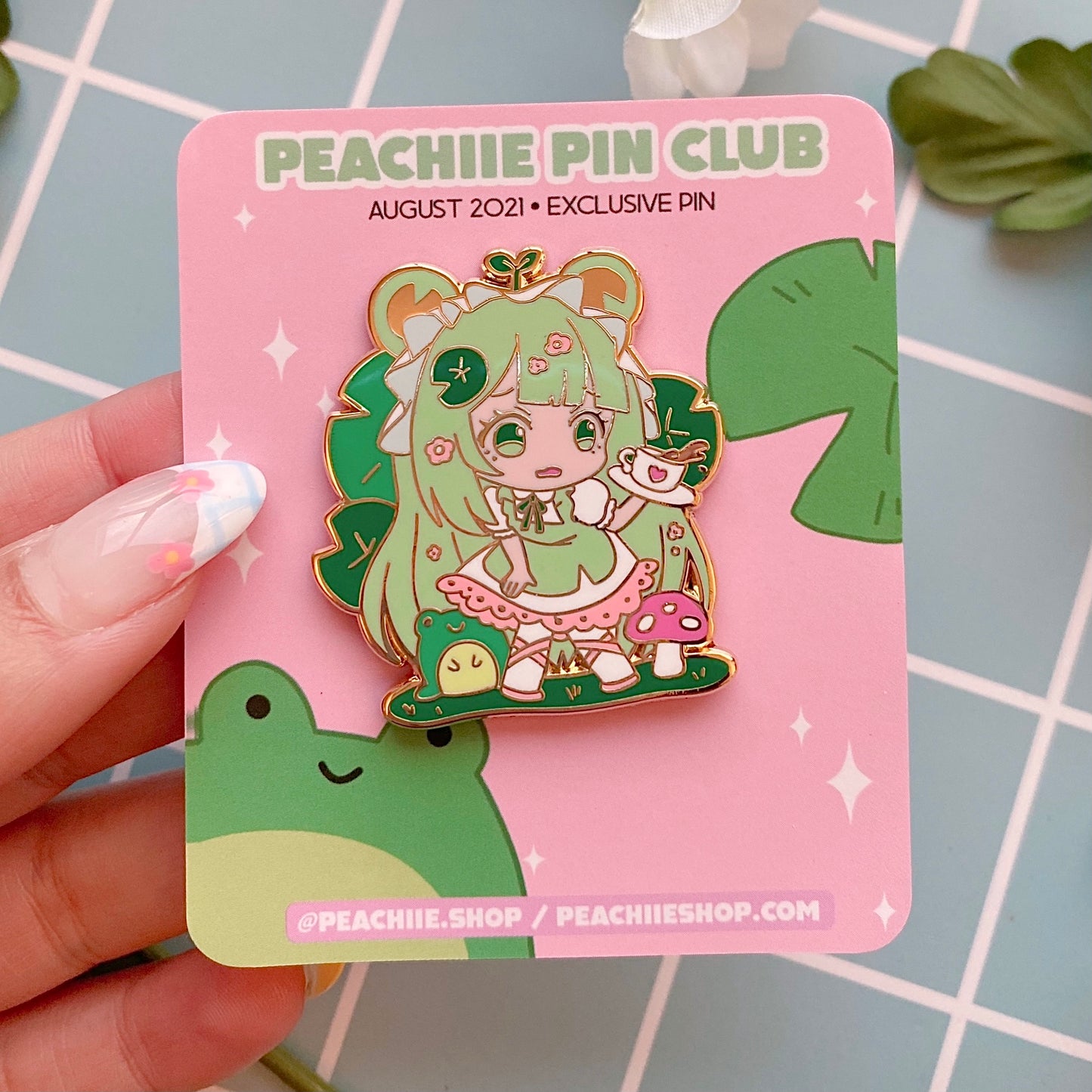 Kaeru the Froggy Maid Pin