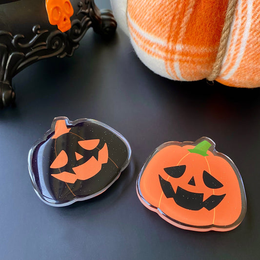 Pumpkin Phone Grips