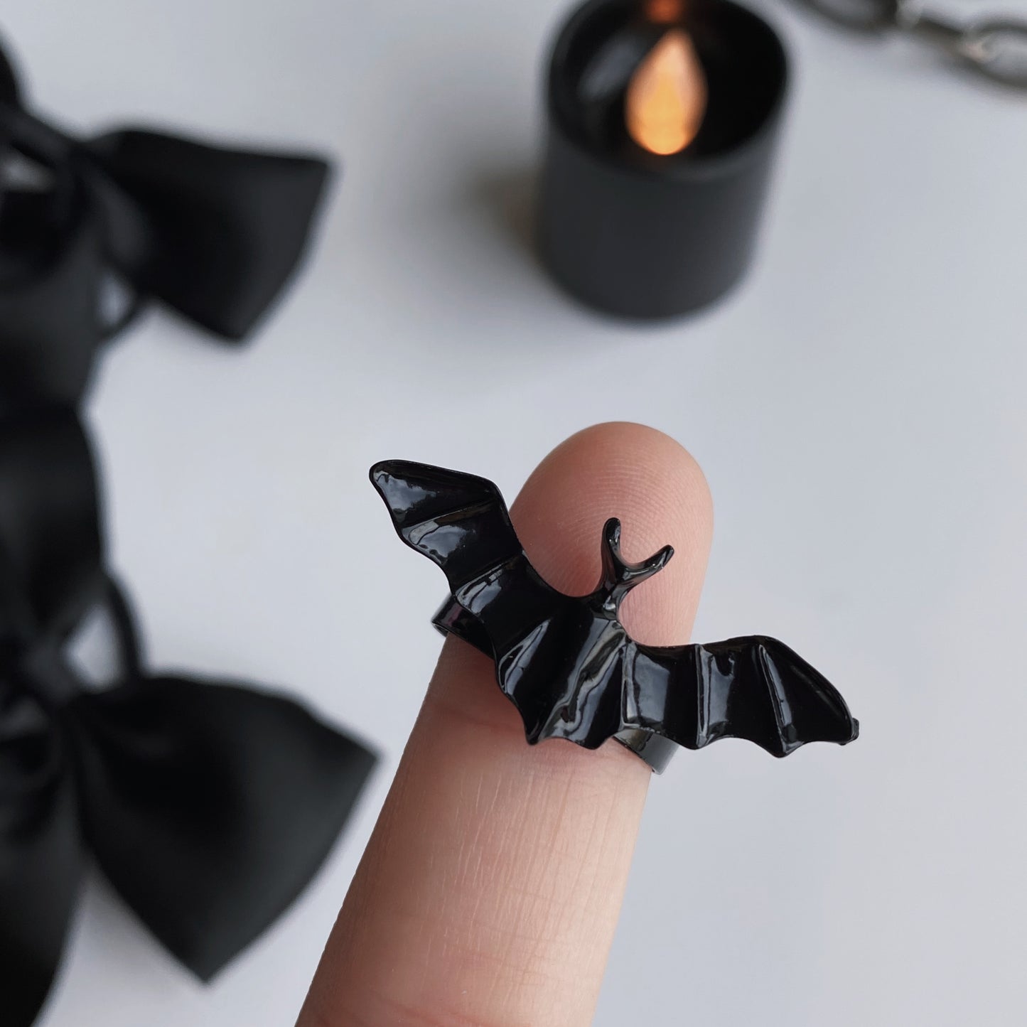 Baby Bat Adjustable Ring