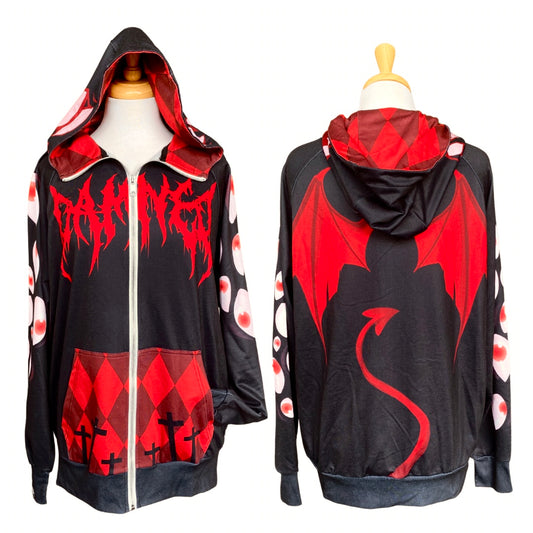 Damned Zip Hoodie