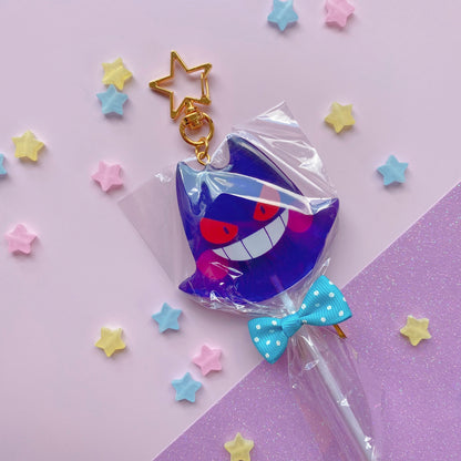Ghost Lollipop Charms