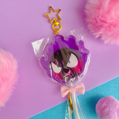 Ghost Lollipop Charms