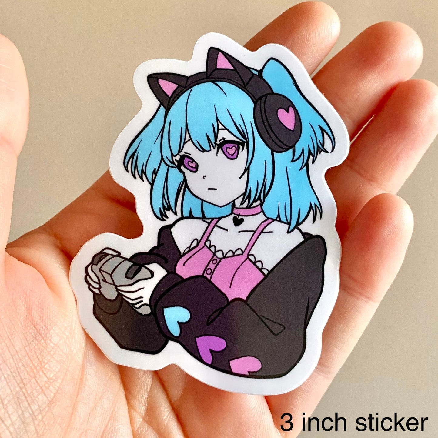 Gigi the Gamer Girl Sticker