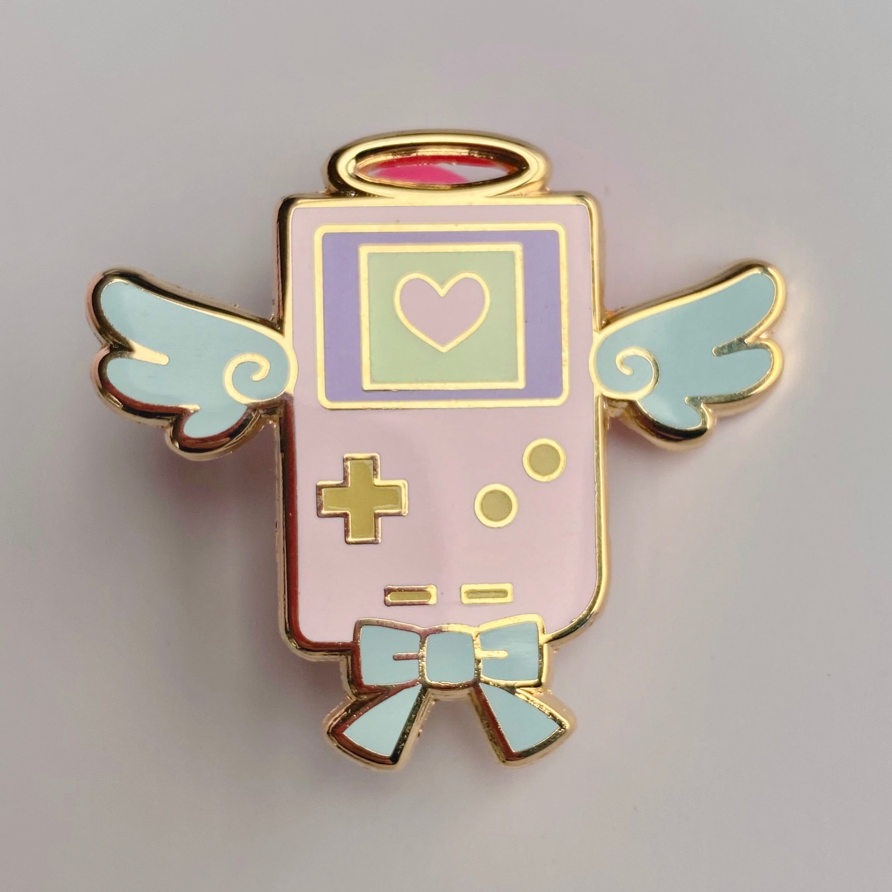 Angel & Demon Gamer Pins (Glow in the Dark)