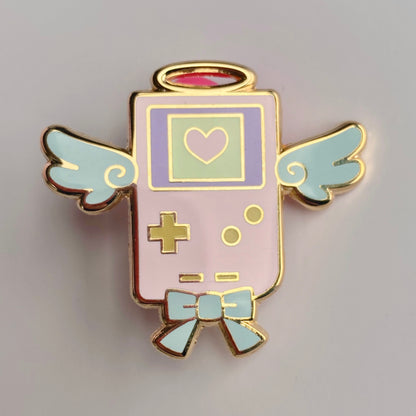 Angel & Demon Gamer Pins (Glow in the Dark)