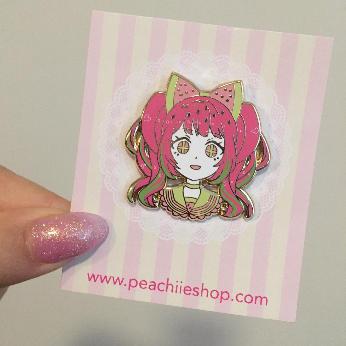 Fruity Cutie Hard Enamel Pins - peachiieshop