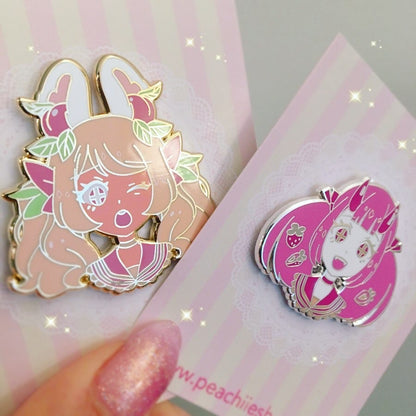 Fruity Cutie Hard Enamel Pins - peachiieshop