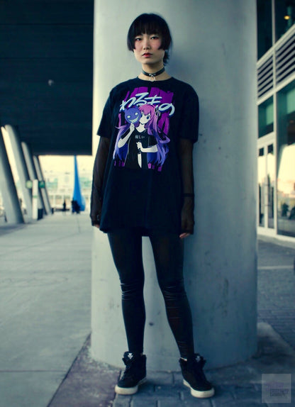 'WARUMONO' Yami Kawaii Tee by Fawnbomb - peachiieshop