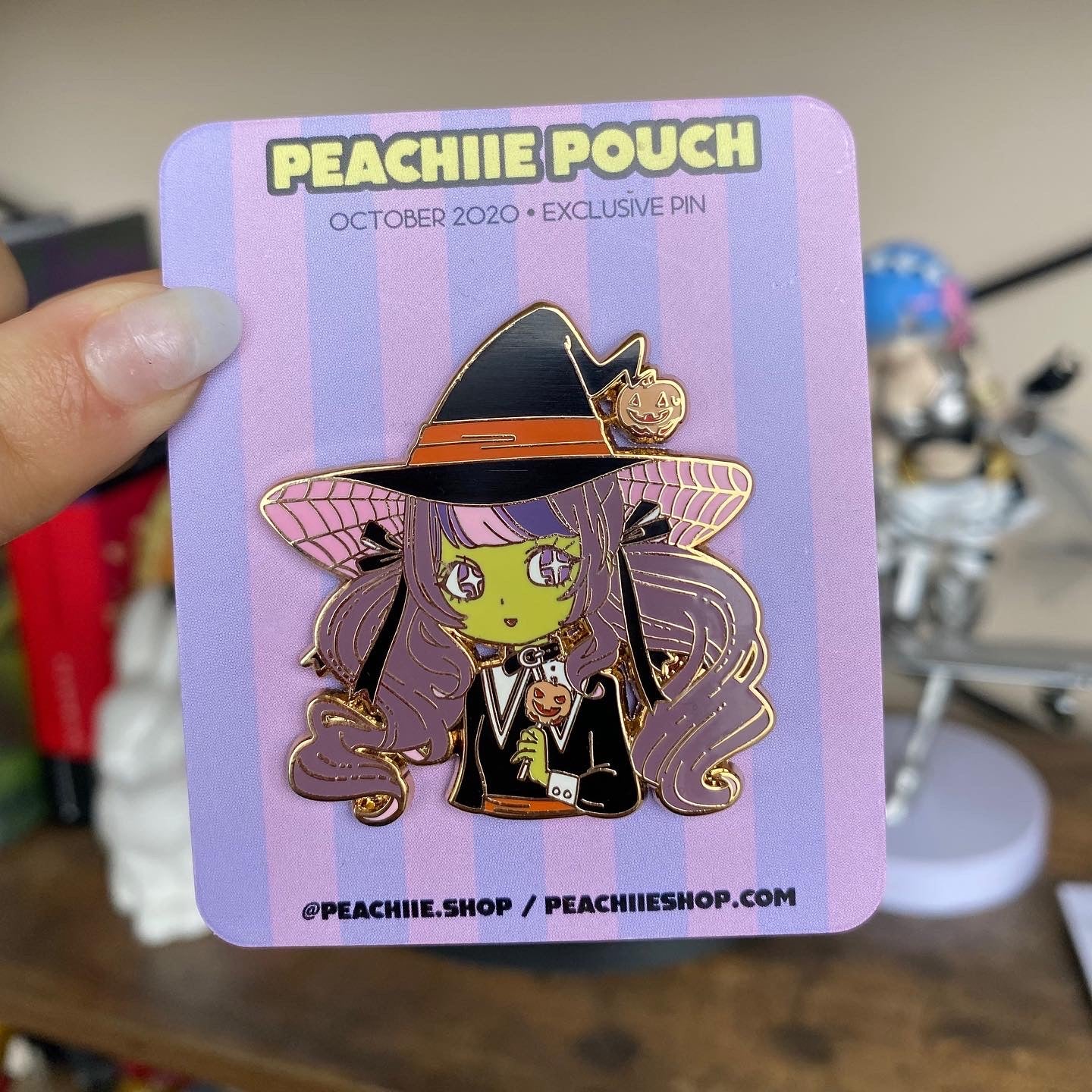 Ettie the Witch Pin