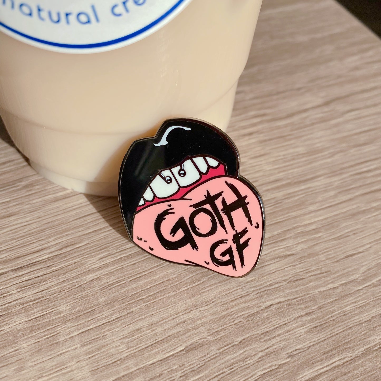 Goth GF & Vamp GF Enamel Pins