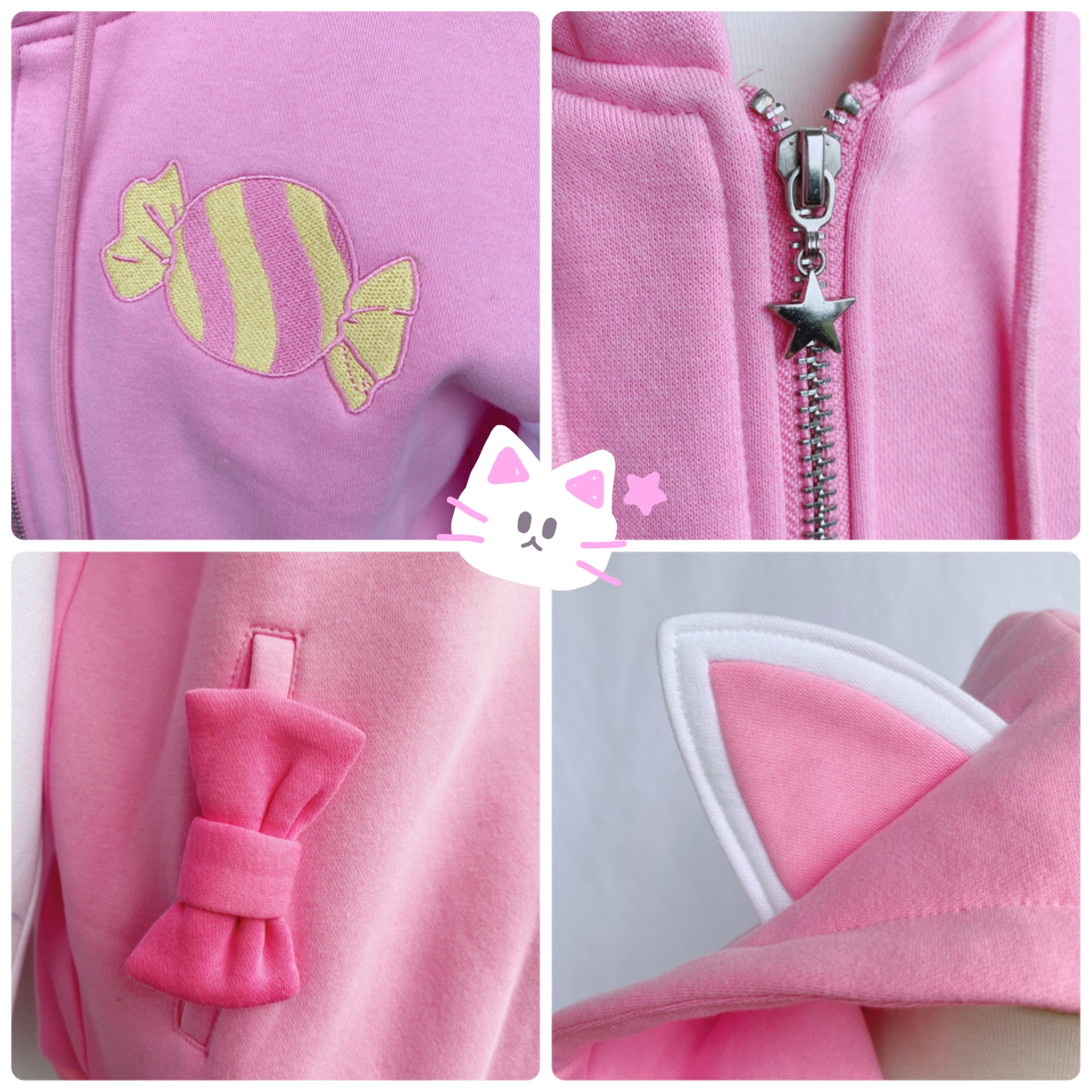 Candy Kitty Hoodie