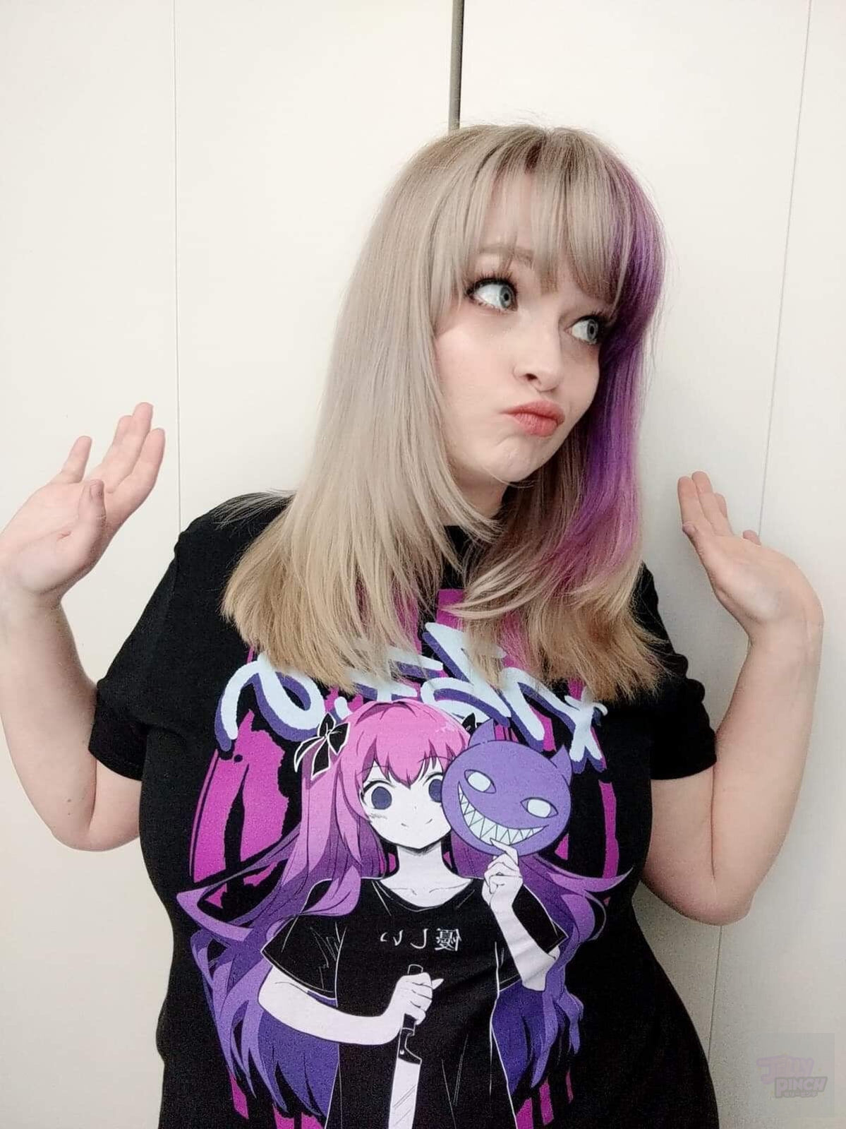 'WARUMONO' Yami Kawaii Tee by Fawnbomb - peachiieshop