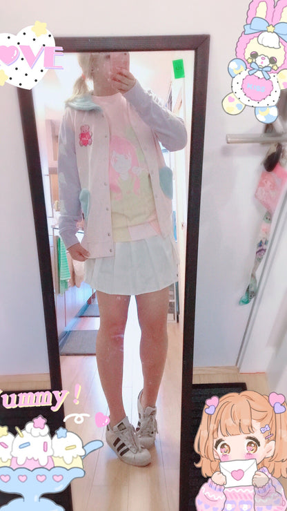 Lemonade Crush Tee by fawnbomb HARAJUKU pink fairy kei yume kawaii Shirt Original Art - peachiieshop