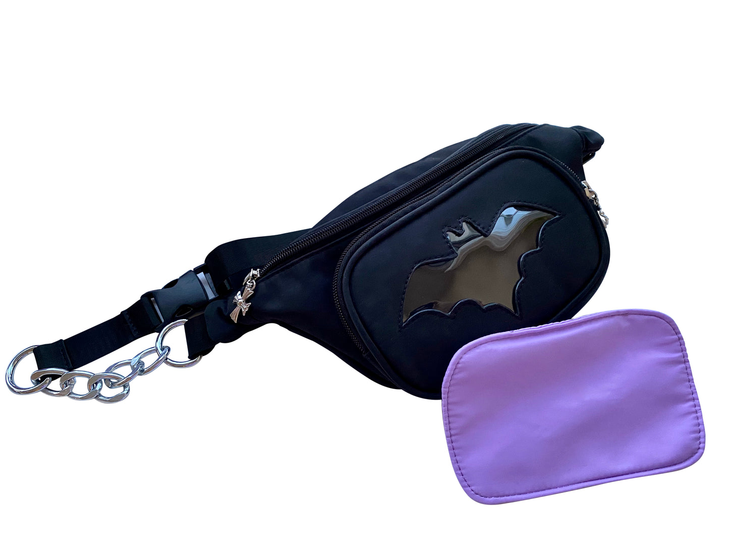 Pastel Goth Bat Ita Fanny Pack