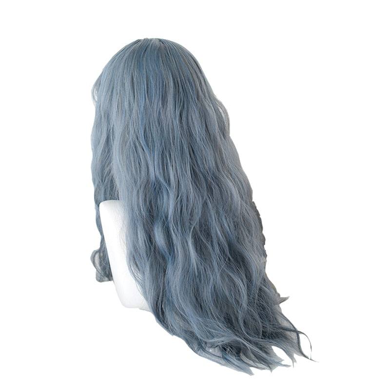 Starry Night Dusty Ash Blue Wig
