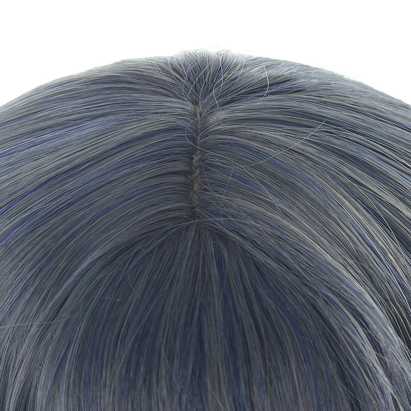 Starry Night Dusty Ash Blue Wig