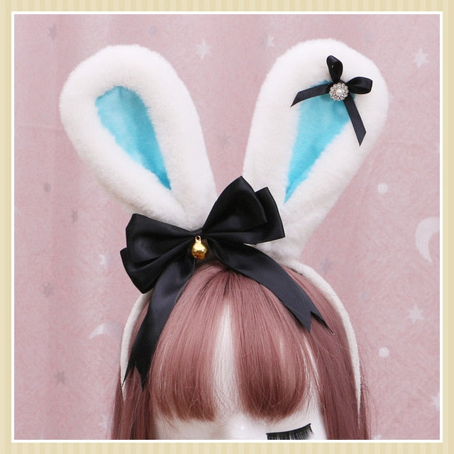 Soft Baby Bunny Ear Headband (16 colours)